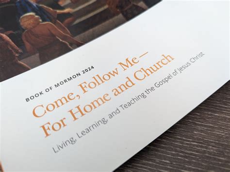 How Primary teachers can use the ‘Come, Follow Me’ manual .